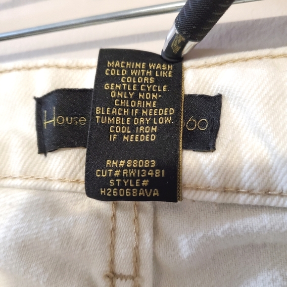 House of Harlow 1960 (Revolve) White Fly Button Jeans - Size 27 - Picture 5 of 7